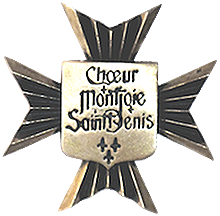Insigne du Choeur Montjoie Saint-Denis